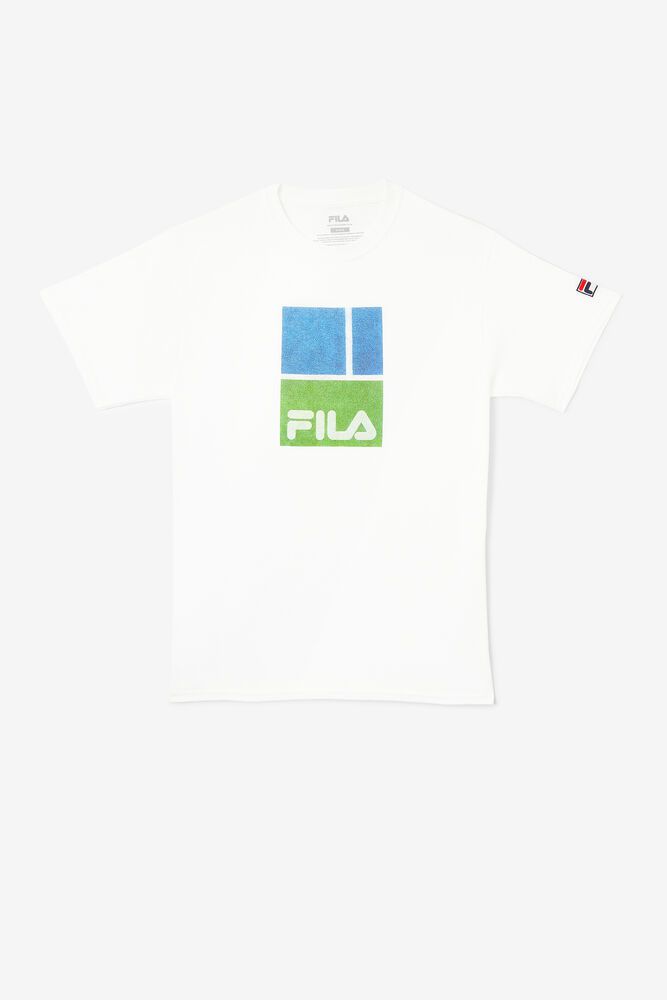 Fila Miesten Paidat Queens Valkoinen - HPOY-69243